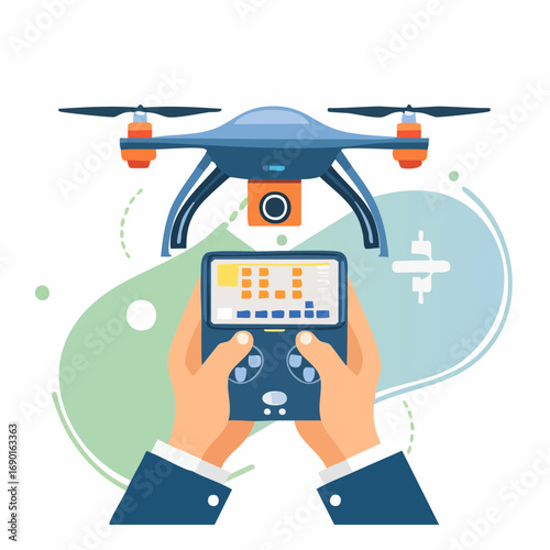 Drone Control With Remote
