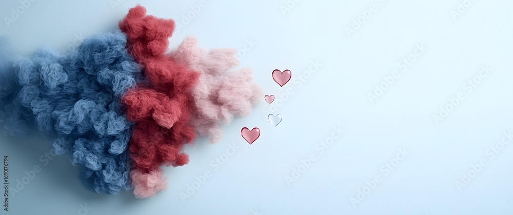 Fototapeta premium Abstract Valentine's Day
