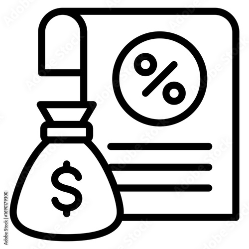 Tax Document Icon