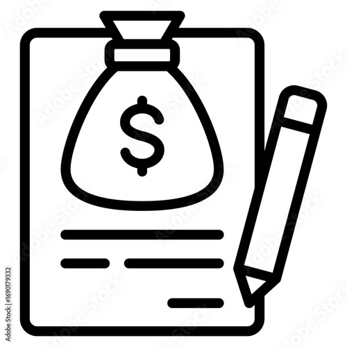 Loan Agreement Icon