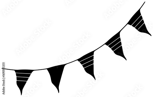 flag illustration celebration silhouette holiday logo day icon festival outline party banner fiesta independence culture event red national mexico shape with vector graphic background