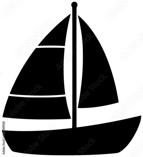 sailboat illustration sea silhouette travel logo ocean icon boat outline yacht nautical ship summer sail water marine nature blue shape with vector graphic background