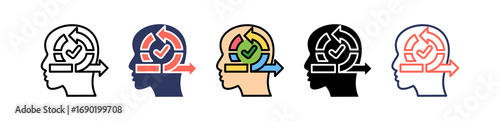 Agile Mindset multiple icon