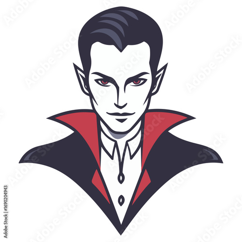 vampire, halloween, costume, festival, vector, transparent background, scary, dark, horror, evil, monster, icon, cloak, dracula