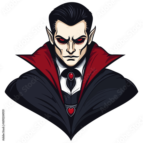 vampire, halloween, costume, festival, vector, transparent background, scary, dark, horror, evil, monster, icon, cloak, dracula