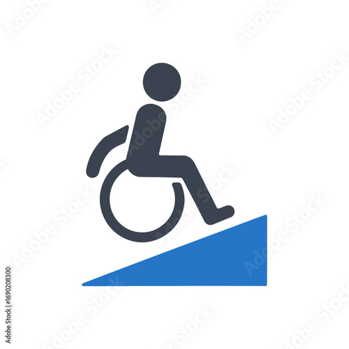 Accessible Slope Icon
