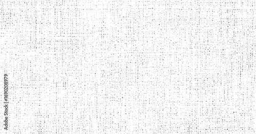 Abstract background with fine black dotted texture on white surface minimal pattern