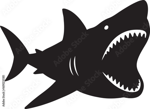 shark vector silhouette