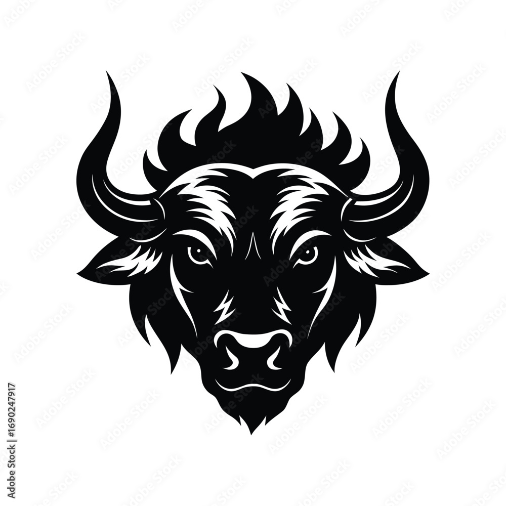 Fototapeta premium head of a bull
