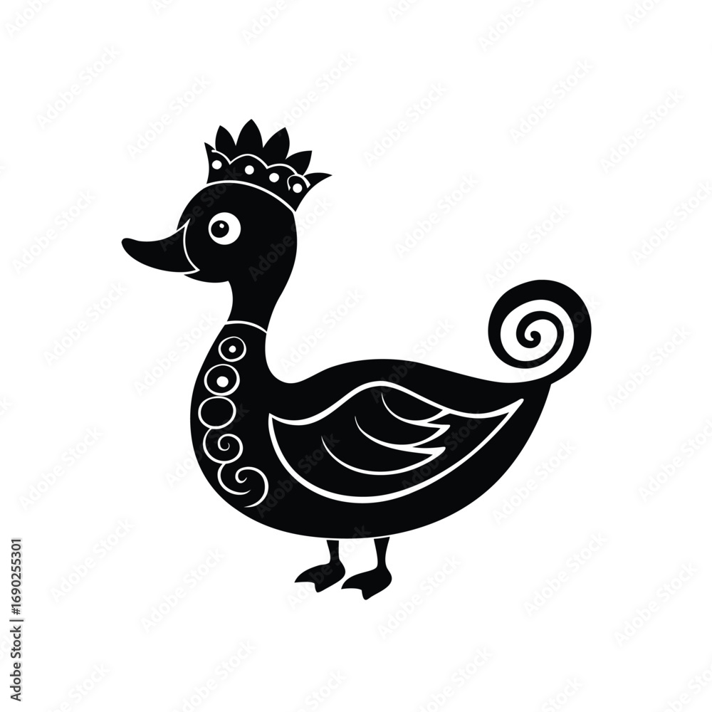 Fototapeta premium duck vector illustration
