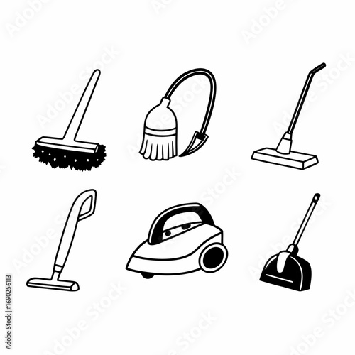 Selection of cleaning equipment for maintaining cleanliness