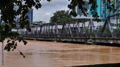 High water levels in canals, flooding in Chiang Mai