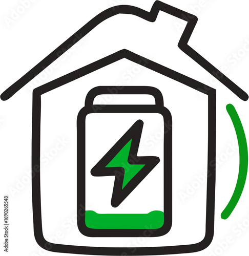 Smart home battery charging power electric energy storage renewable sustainable technology clean green eco friendly innovation