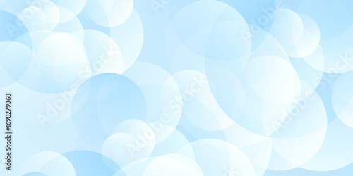 Abstract geometric background gradient soft light blue bokeh for Graphic Business background hitech simple art modern