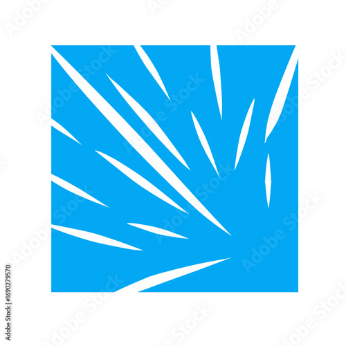 blue manga action background