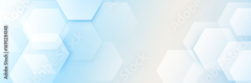 Abstract geometric hexagon shape technology digital hi tech concept background with science concept. Space for your text