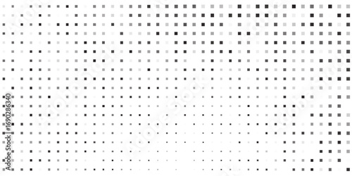 Halftone modern grunge gradient texture. Vanishing polka dot background abstract simple modern