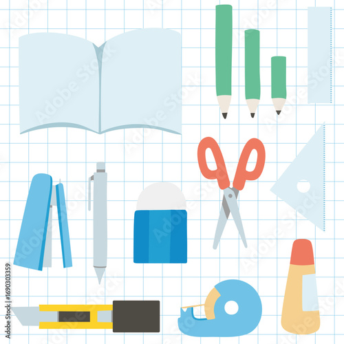 学校でよく使う文房具