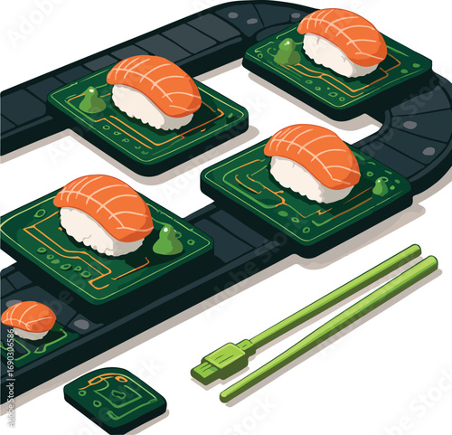 Sushi Circuit Conveyor
