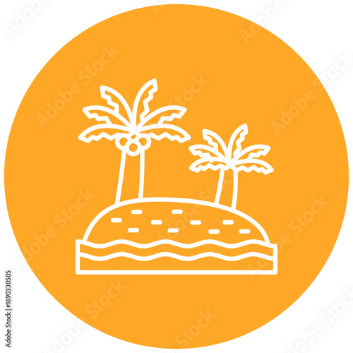 Desert island Icon