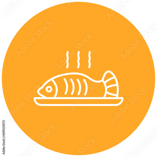 Grilled fish Icon