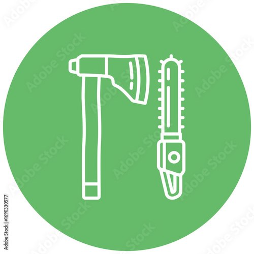 Wood axe Icon