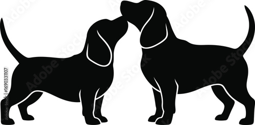 Dog Silhouette SVG Bundle File, All Dog breeds