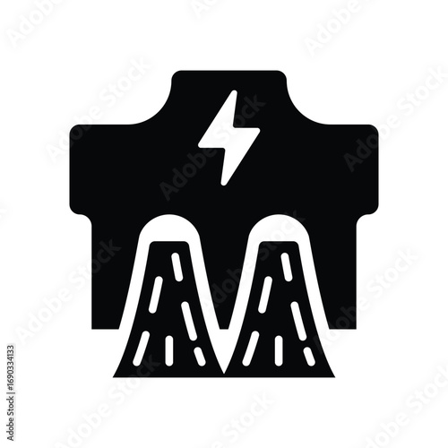 Hydro power icon