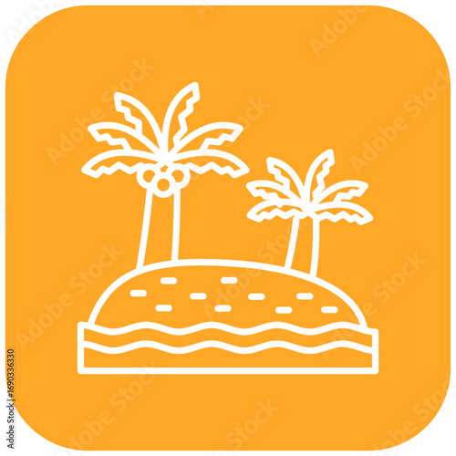 Desert island Icon