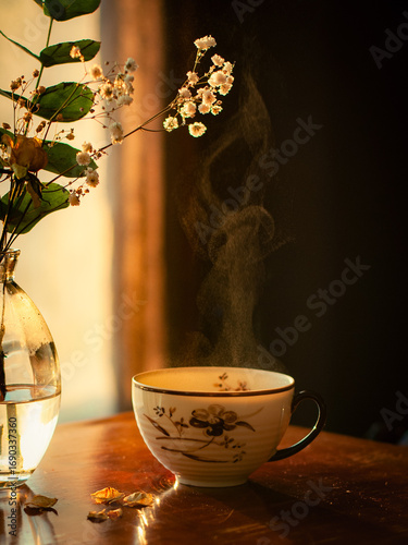 still life with tea