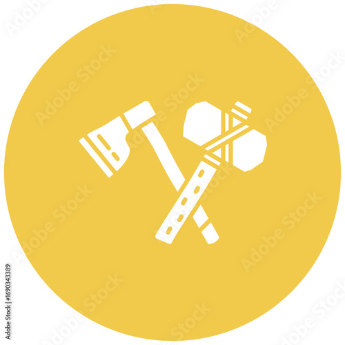 Axe and hammer Icon