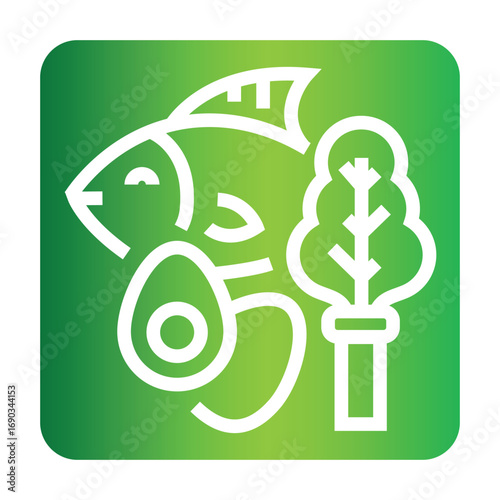 paleo friendly black line icon for digital and print projects.  Minimal clean icons for apps and websites.