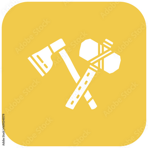 Axe and hammer Icon
