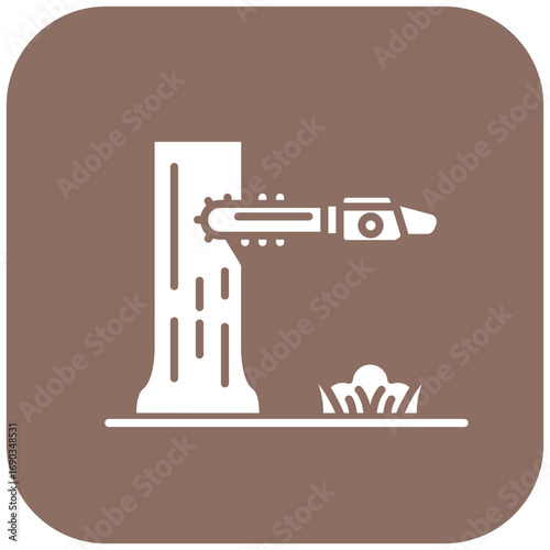 Cutting tree Icon