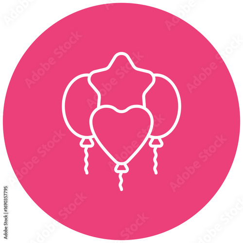 Balloons Icon