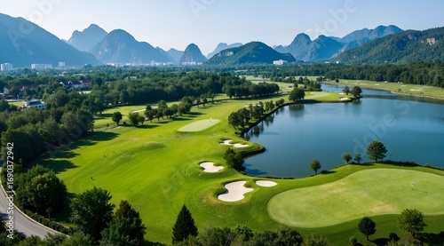 Wallpaper Mural mountain lake in the mountains Torontodigital.ca