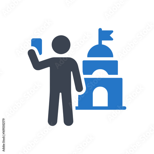 Traveler Selfie Icon