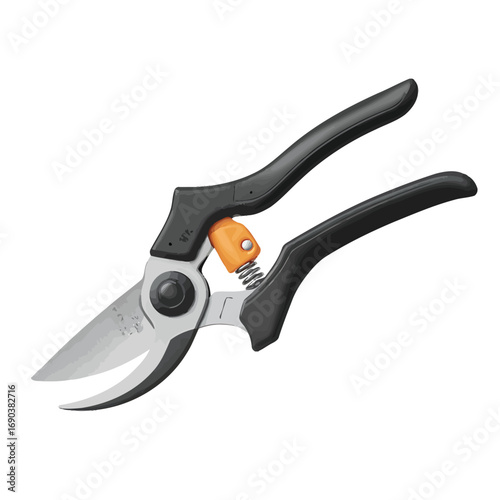 Professional garden pruning shears for cutting branches and stems