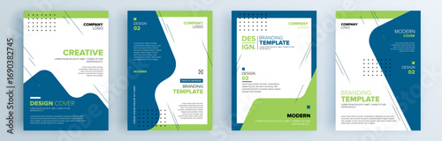 Modern abstract covers set, minimal covers design. Colorful geometric background, vector illustration.