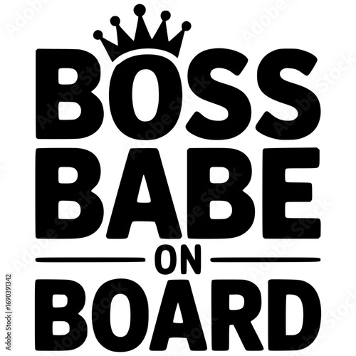 boss babe on board