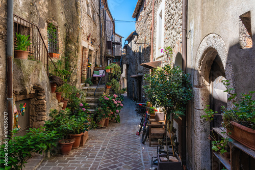 Giove, beautiful village in the Province of Terni, Umbria, Italy.