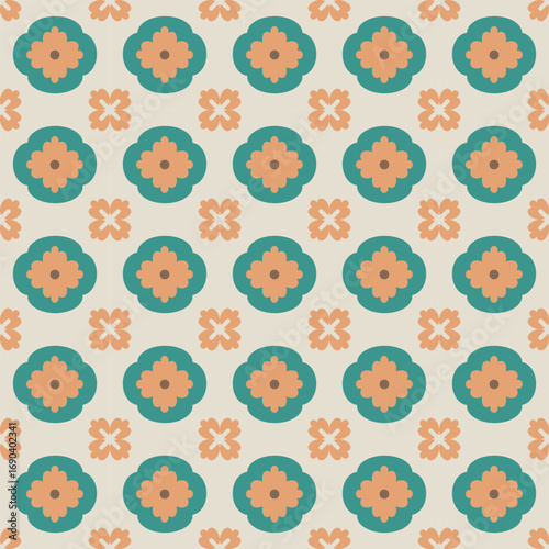 Seamless Vector Pattern Design Illustration