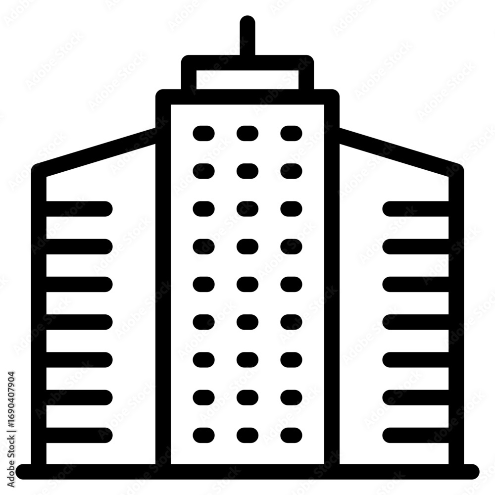Company icon in vector illustration