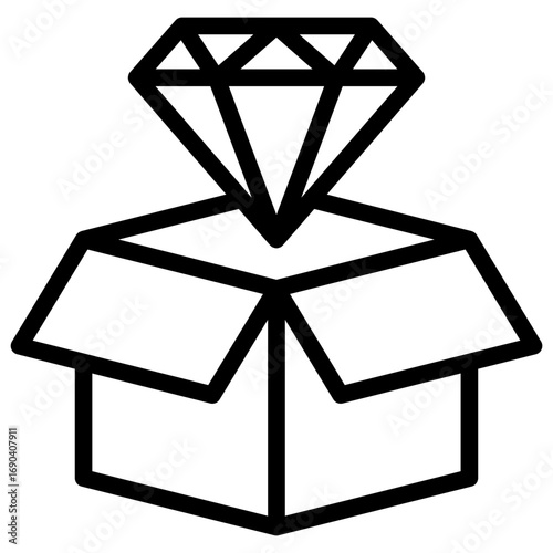 Value profosition icon in vector illustration