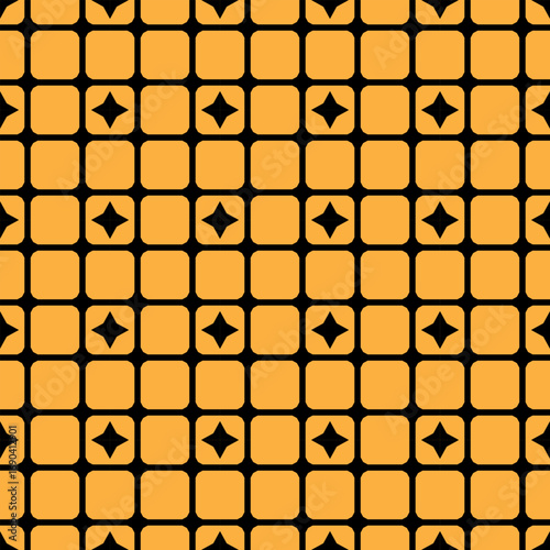 Seamless Vector Pattern Design Illustration