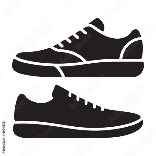 sport shoes vector illustration