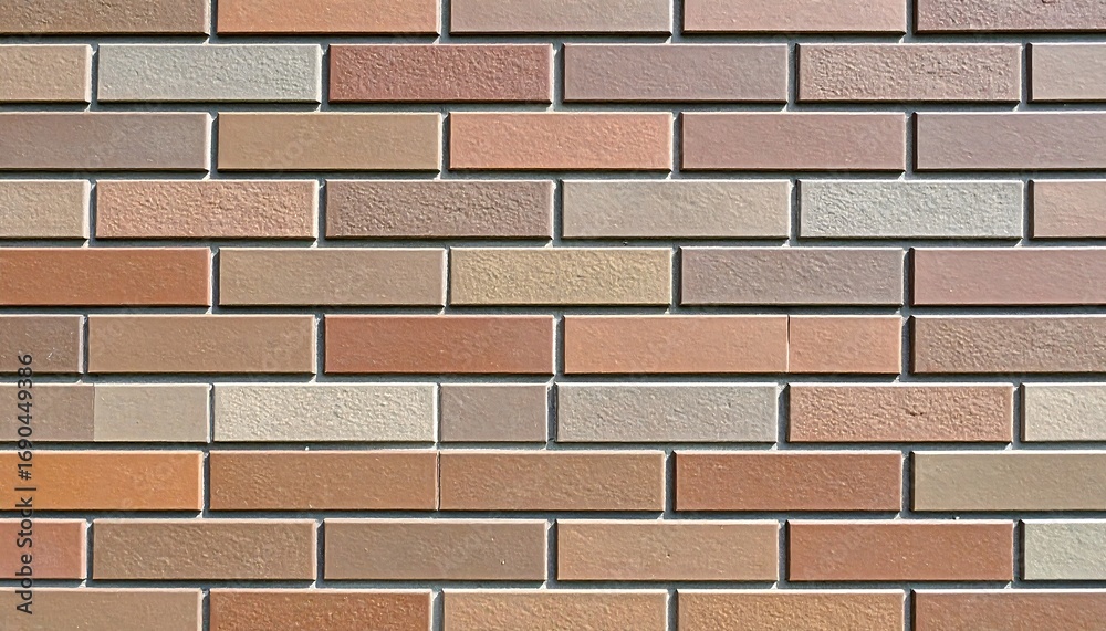 Obraz premium Multi-toned brick wall