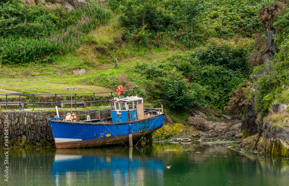 Naklejka premium The ancient port of Amwlch Anglesey