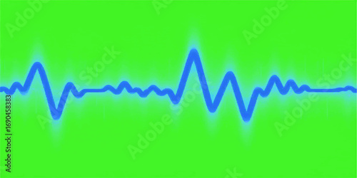 A stock medical cardiogram graph shows a pulse line forming a heart symbol, a visual concept for a business heartbeat or a web design icon