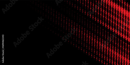 Red black brush stroke pattern car sticker abstract banner sporty lines red black color combination brush stroke pattern grunge motorsport racing design, modern.